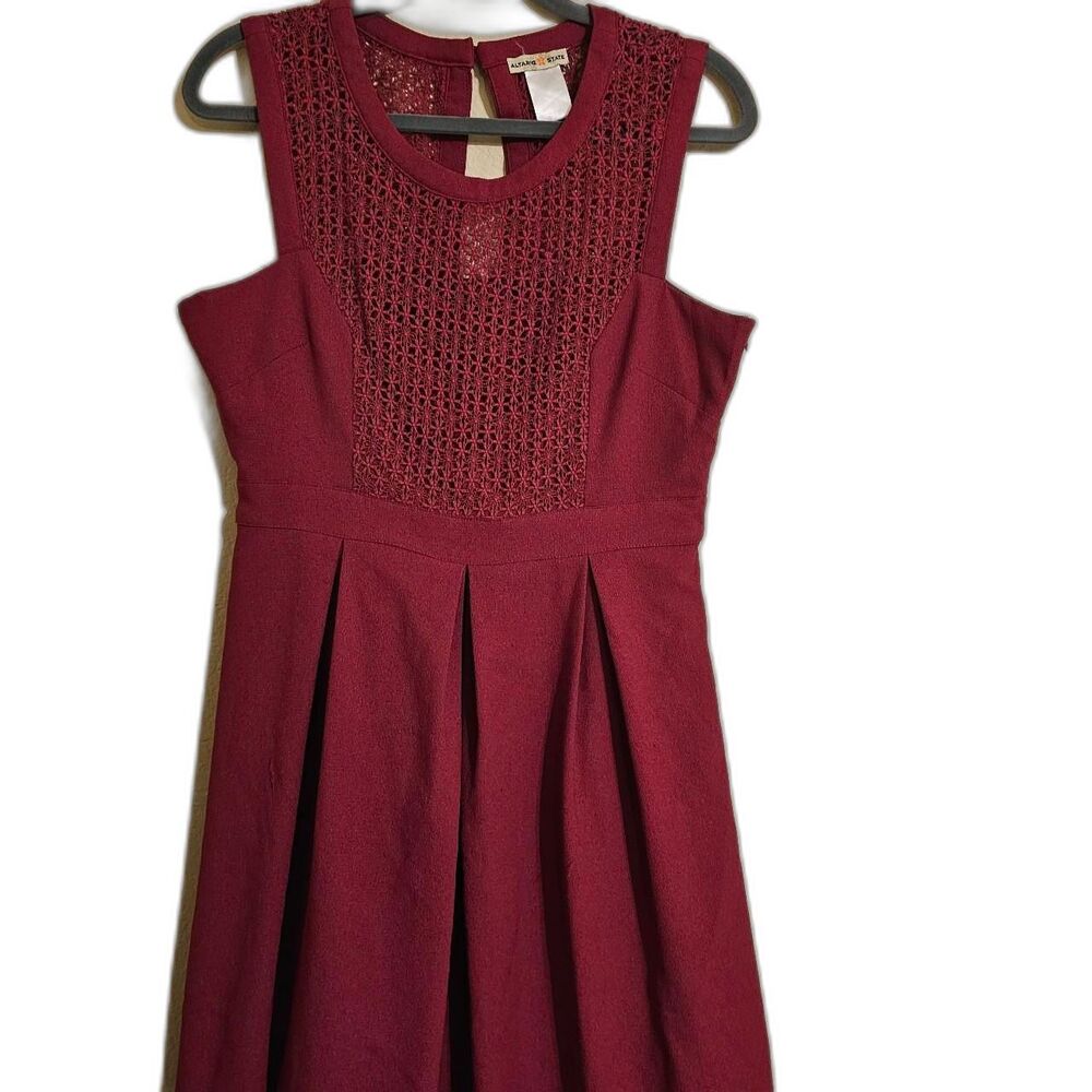 Altar-d-state Women's Burgundy and Red Dress